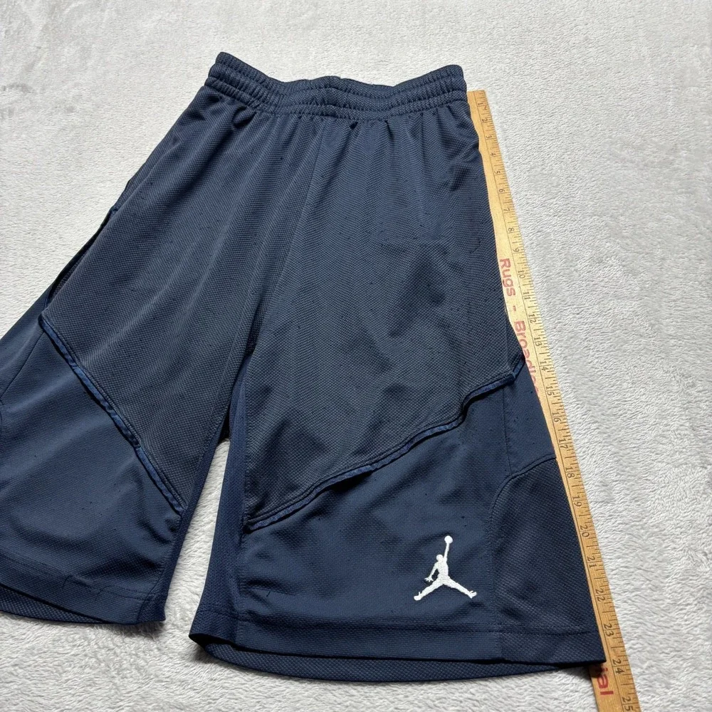 VTG Air Jordan Baggy Basketball Shorts Blue Men's‎ S      READ SNAGGED